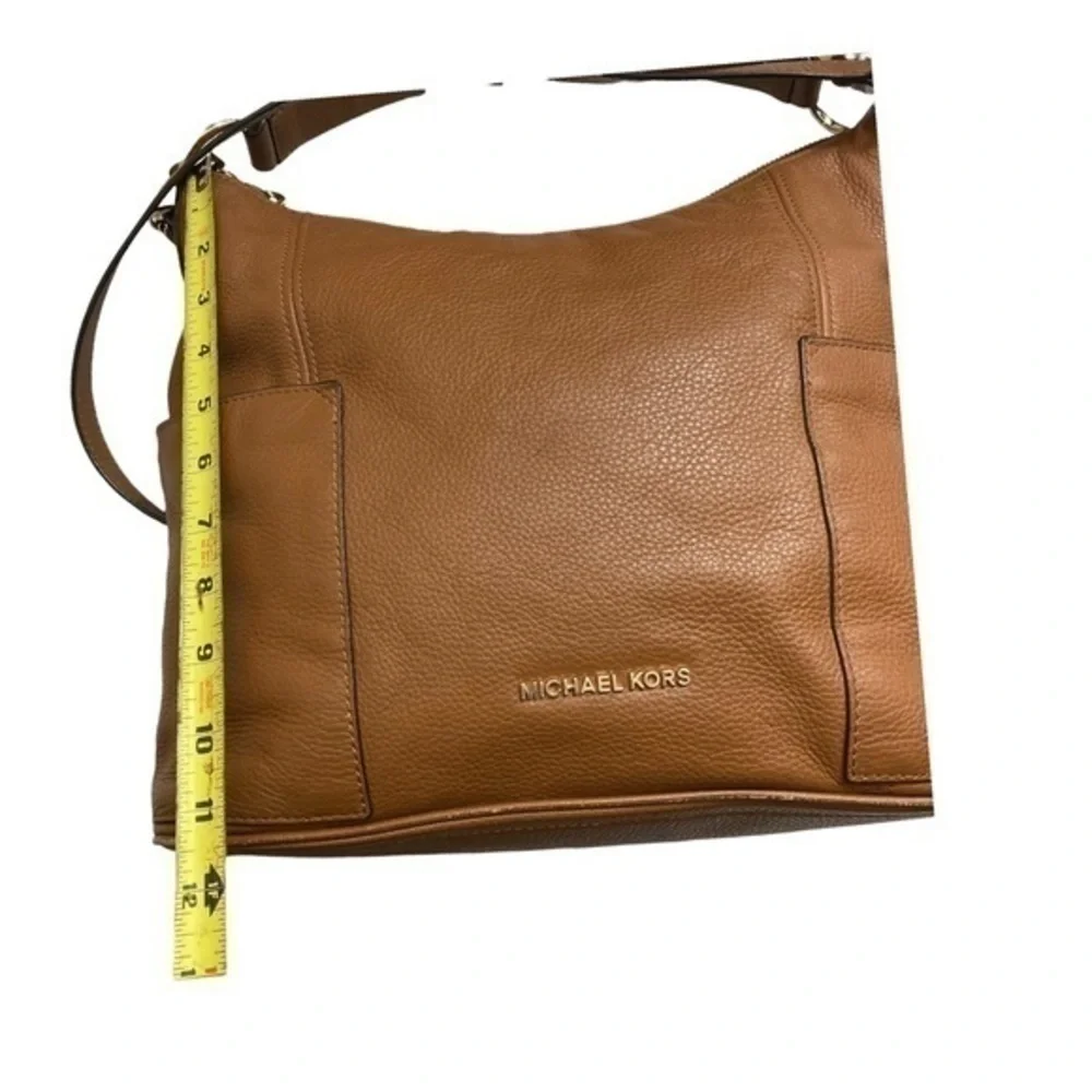 Michael kors brown leather Anita two way bag